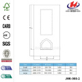 JHK-008-2 Hochwertige preiswerte ökonomische weiße Primer-Tür-Haut populäre Manumacture-würdevolle Mosaik-Glas-Tür